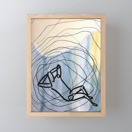Sunny Framed Mini Art Print
