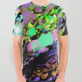 P1X3L3D All Over Graphic Tee