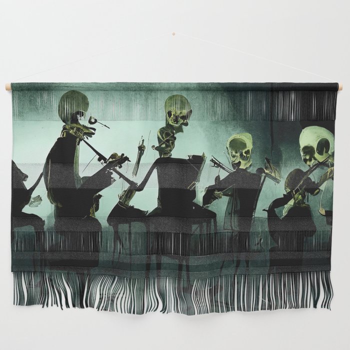 The Skeleton Orchestra Wall Hanging