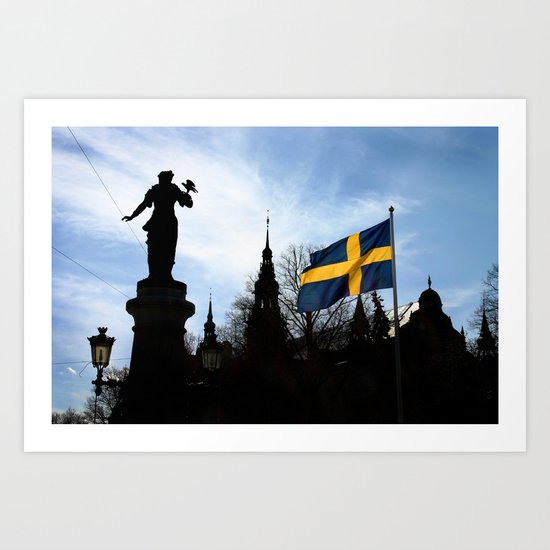 Stockholm Art Print