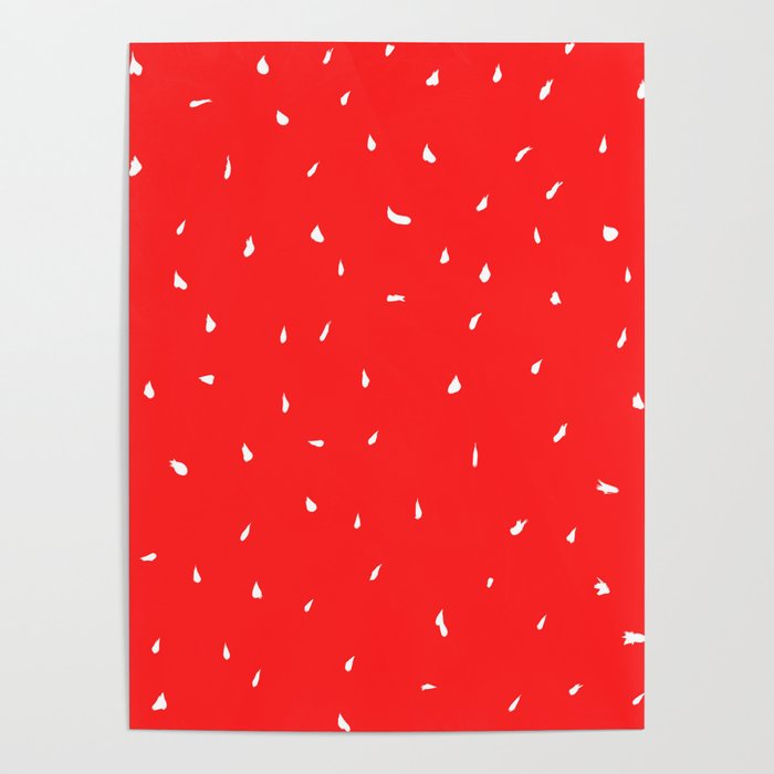 Hippopodes - Red Hot Heat Dots Poster
