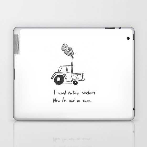 I used to like tractors ... Laptop & iPad Skin