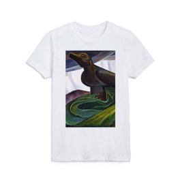 Emily Carr - Big Raven - Canada, Canadian Oil Painting - Group of Seven Kids T Shirt