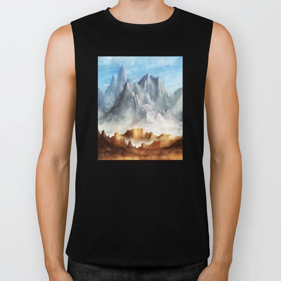 Over The Mountains Biker Tank