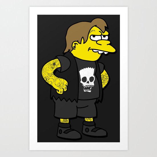 Nelson Muntz Art Print