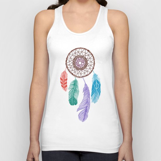 Dream Catcher Multi Unisex Tank Top