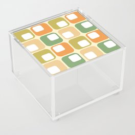Mid Century Modern Bubble Square Pattern   Acrylic Box