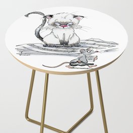 The Cat and the Fiddle Side Table