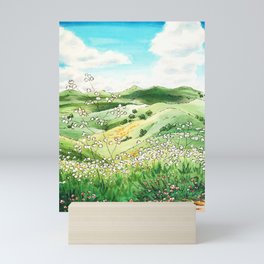Wildflower Hills Mini Art Print