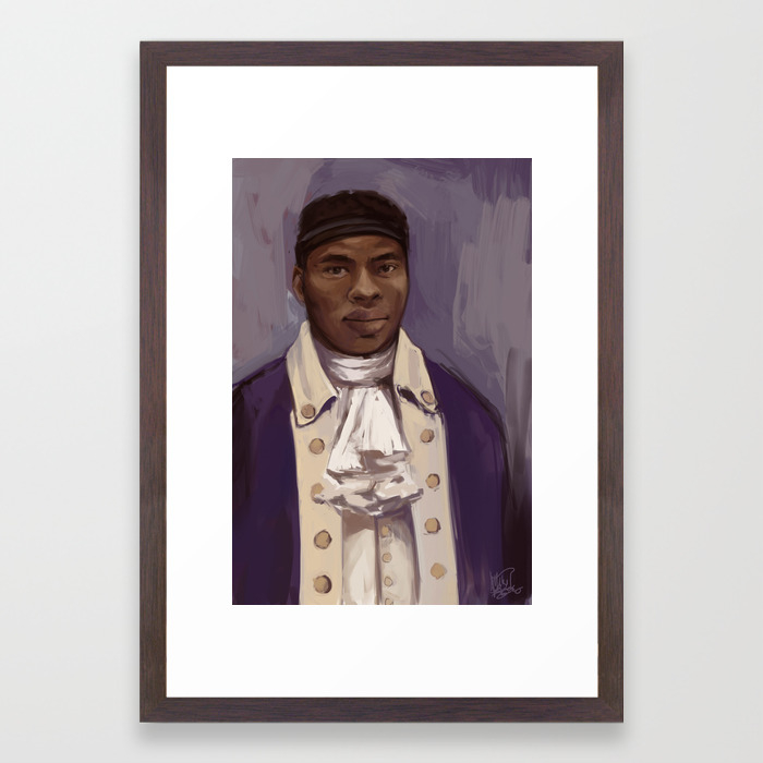 Hercules Mulligan Framed Art Print By Mikitikus Society6