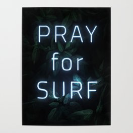 Pray for Surf Poster