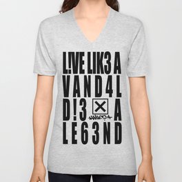 Marquee Vandal V Neck T Shirt