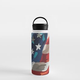 I am American  Water Bottle