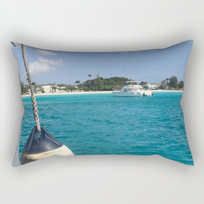 Barbados Beaches and Coastline Rectangular Pillow