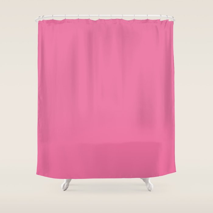 Barbie Pink Shower Curtain By Colour Society6