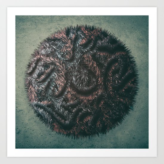 Augmented Furball Art Print