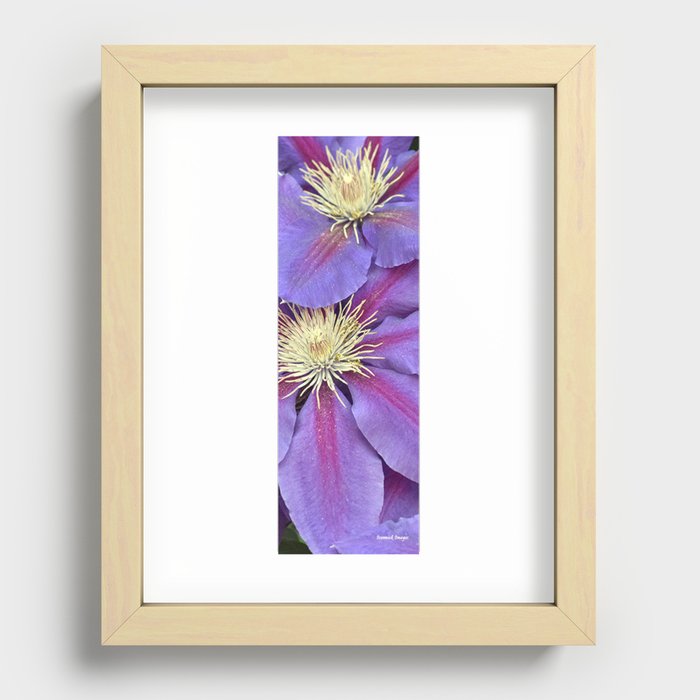 Perfectly Imperfect Yoga Mats Recessed Framed Print