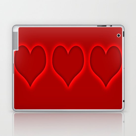Love hearts 2 Laptop & iPad Skin