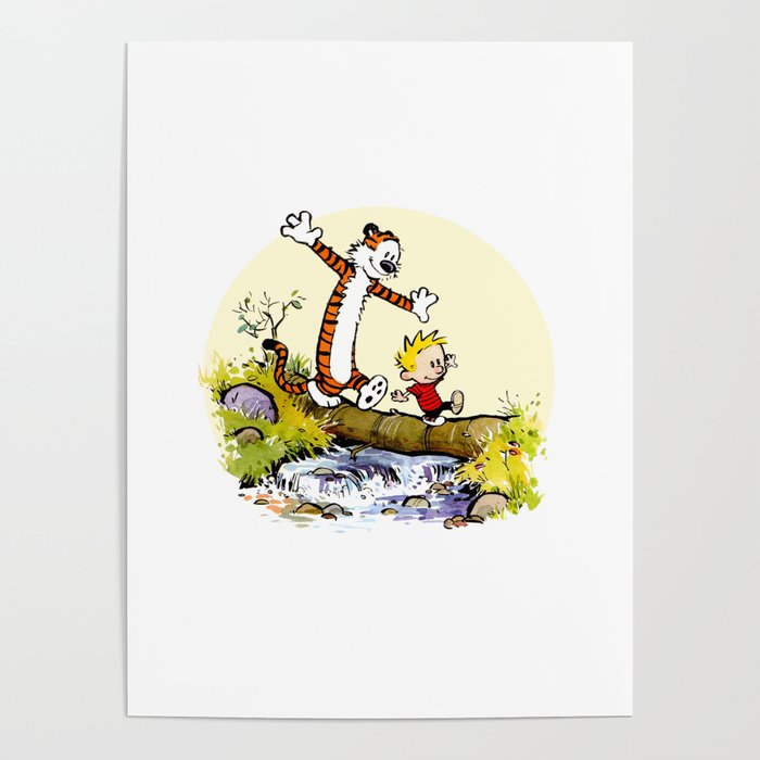 calvin and hobbes  Poster