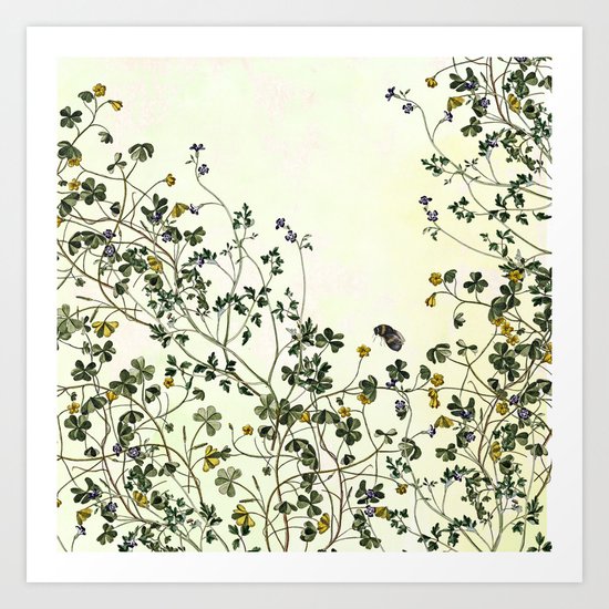 The wilderness continues. Art Print
