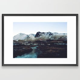 Iceland // Vik Framed Art Print