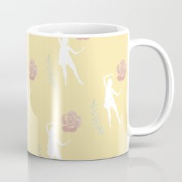 Swaying Floral Goddess Coffee Mug