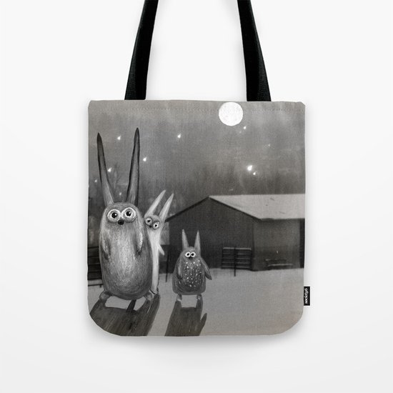 Night Scene Tote Bag