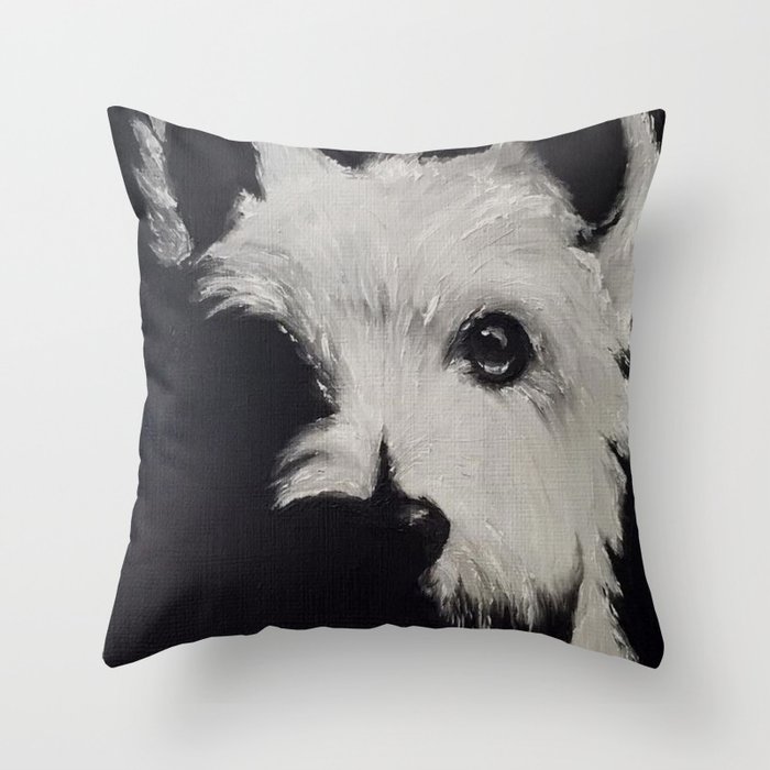 Dog Throw Pillow