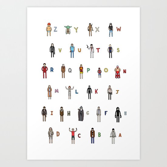 Z-A Art Print