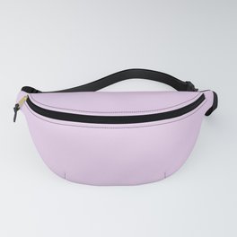 Pale Periwinkle Solid Color Fanny Pack