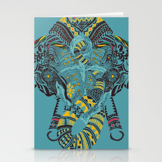 Anchor and Elephant Stationery Cards