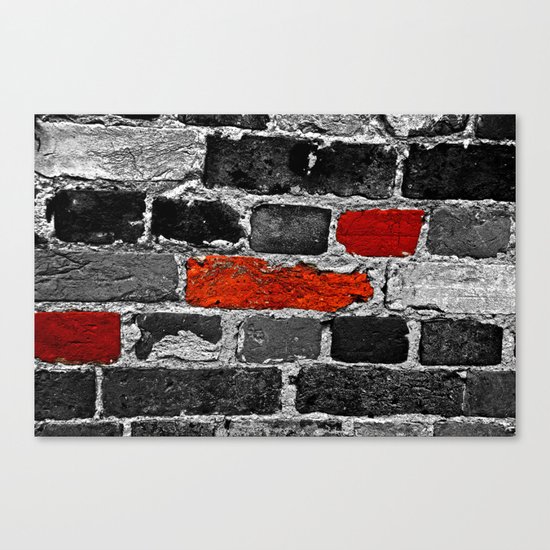 OTHER BRICKS IN THE WALL Canvas Print