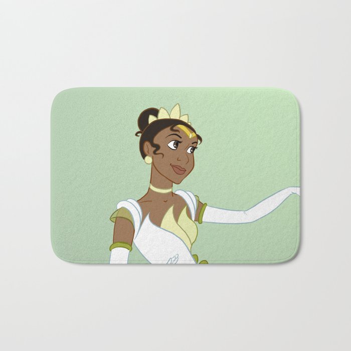 Sailor Disney Princess Tiana Bath Mat By Nautilusl2 Society6