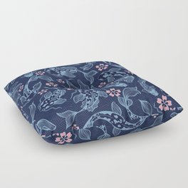 Japanese Nishikigoi Floor Pillow