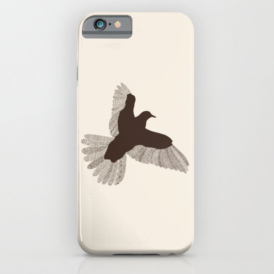 Bird (On Beige) iPhone & iPod Case