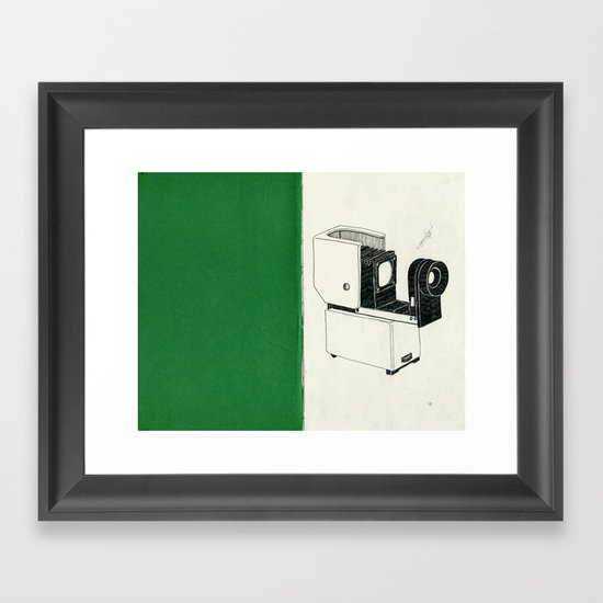 Slideshow Framed Art Print