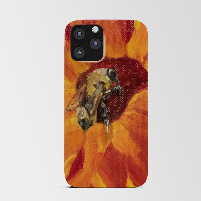 Honey Bee and (Sun)Flower iPhone Card Case
