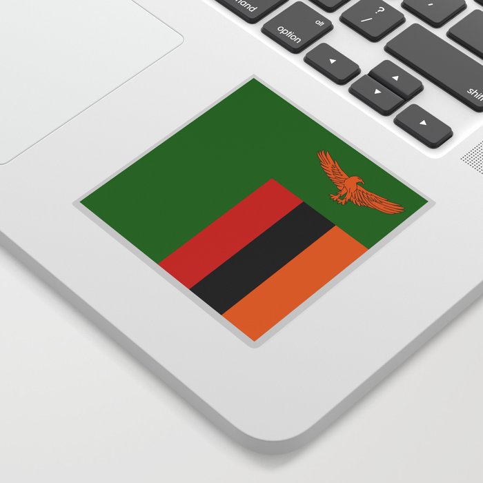 Flag of Zambia Sticker