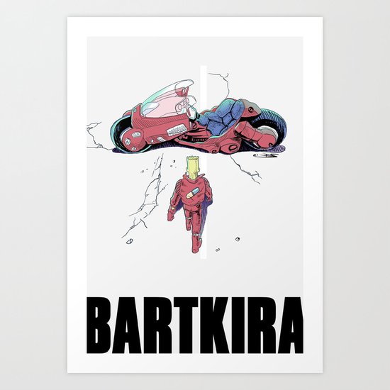 BartKira Poster Art Print