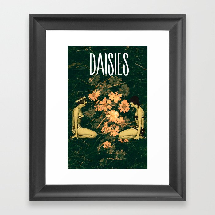 Daisies Framed Art Print