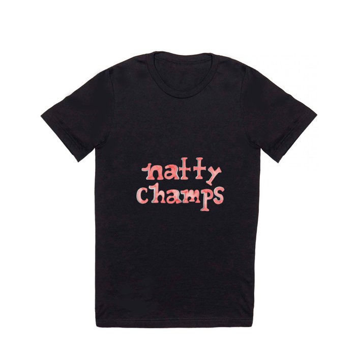 Natty Champs - Silver Foil T Shirt