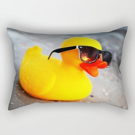 Beach Duck Rectangular Pillow