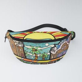 Barcelona Sea View Fanny Pack