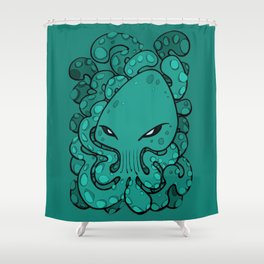 Octopus Squid Kraken Cthulhu Sea Creature - Arcadia Shower Curtain