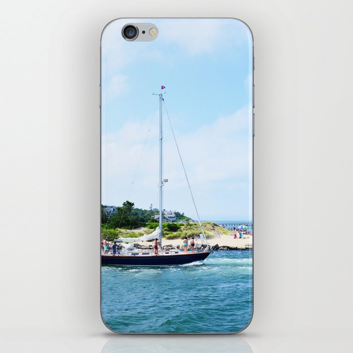 Sailboat in Edgartown iPhone Skin