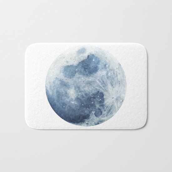 Full Moon Bath Mat