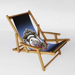 Sinking Ship and Anchor  Sling Chair