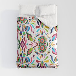 Hippy Floral Pattern Comforter