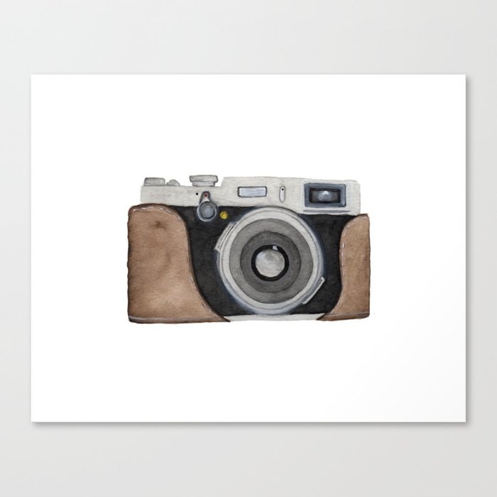 Vintage Camera Canvas Print