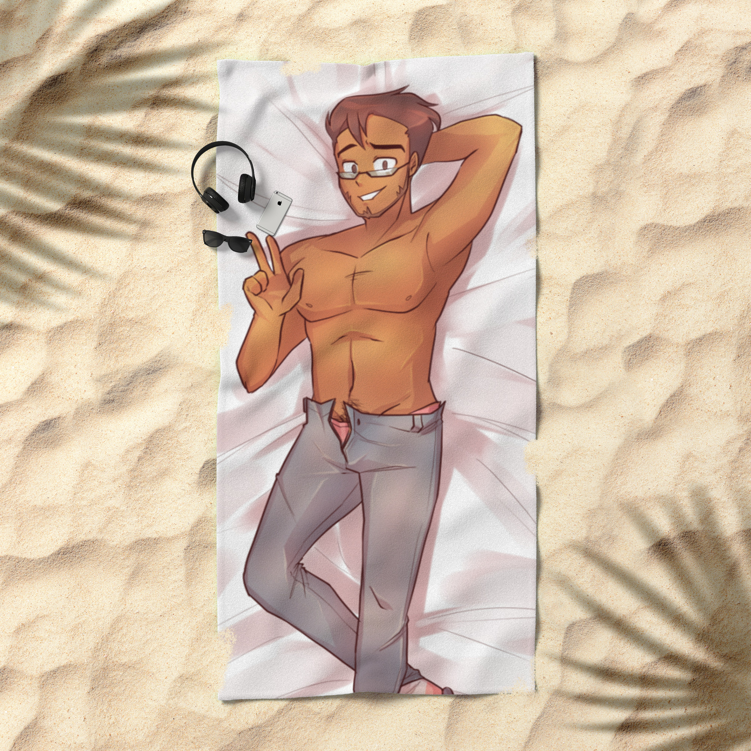 Sexy Cursed Body Pillow Beach Towel By Livingcurse Society6